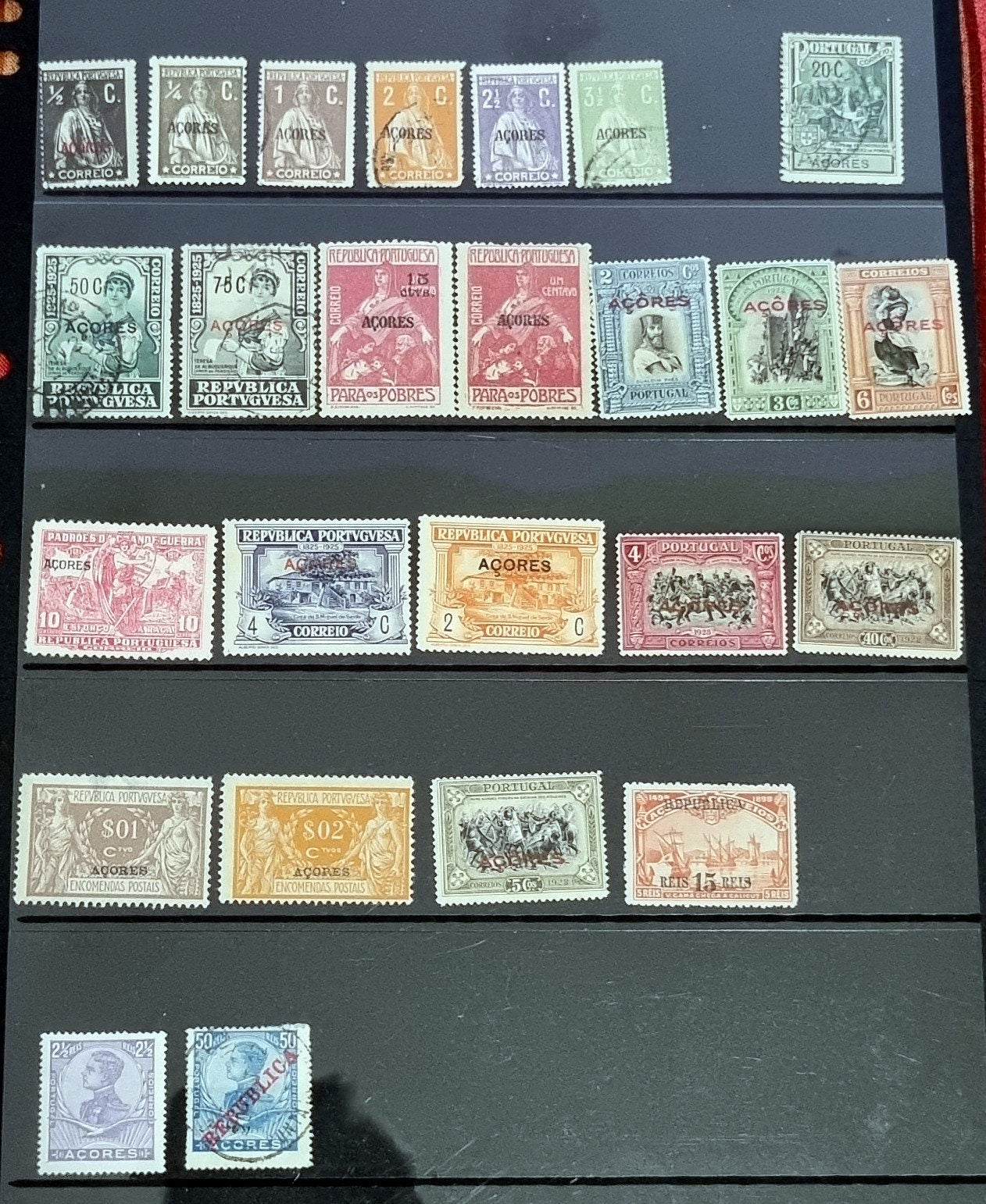 Vintage Portugal and colonies stamps