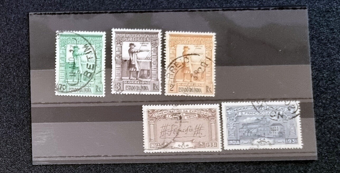 Portuguese India vintage stamps