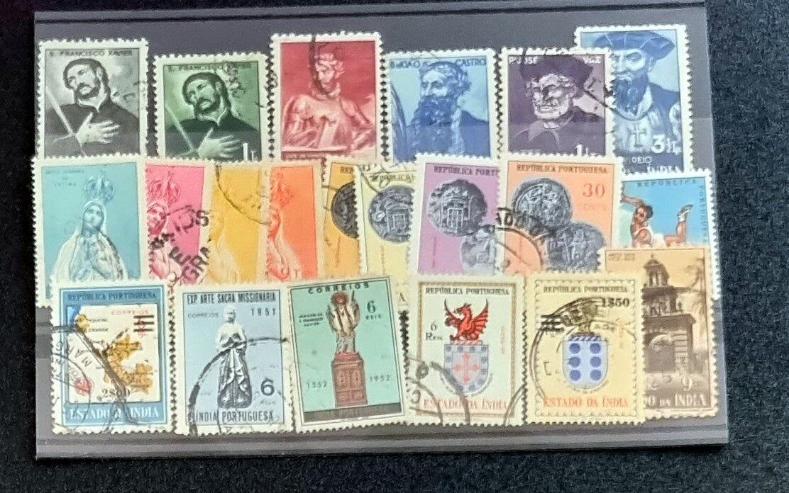 Portuguese India vintage stamps