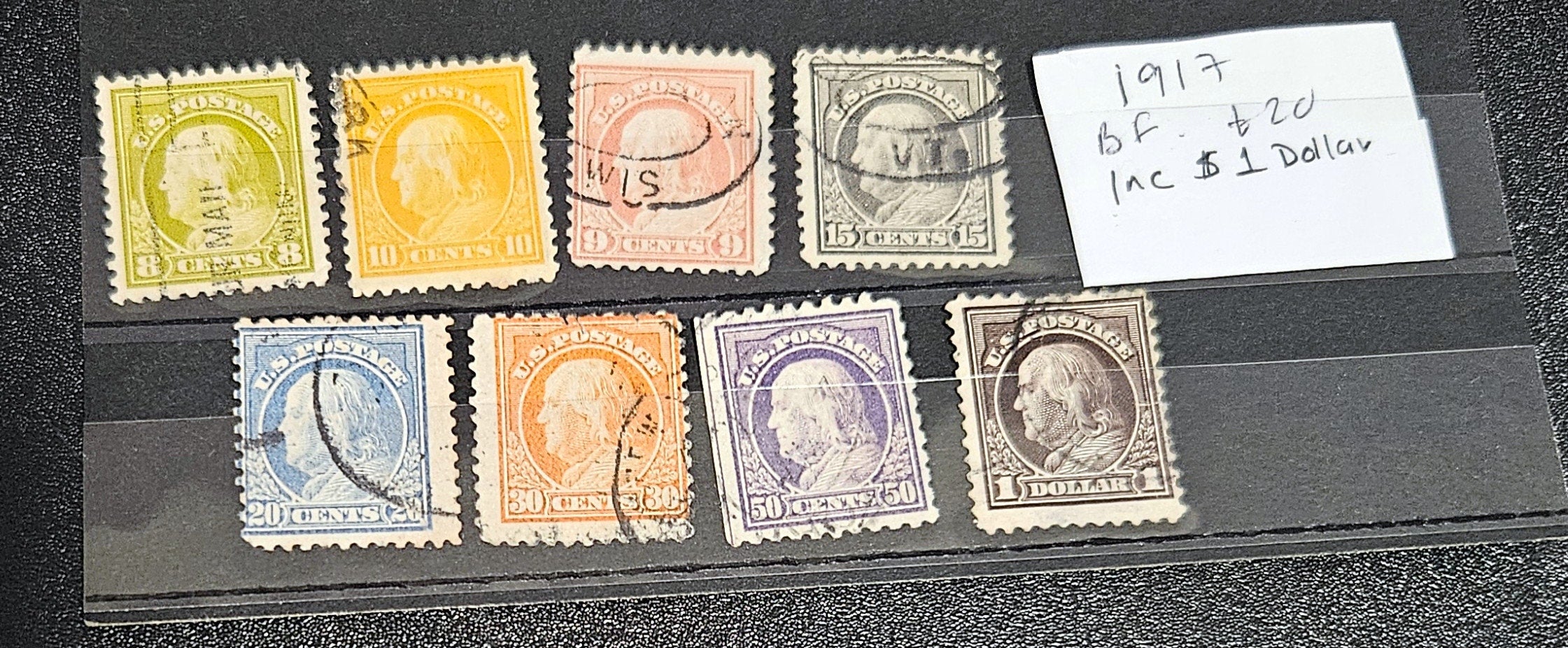 Vintage USA stamps