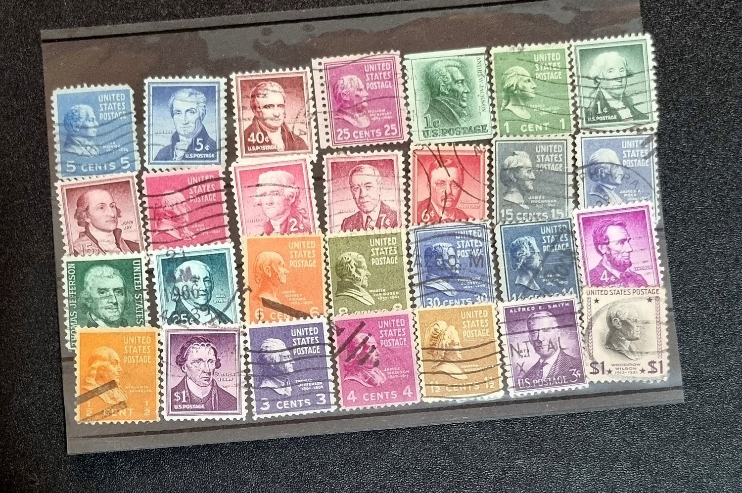 Vintage US stamps mid 1900