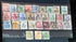 A selection of vintage German stamps from various regions and periods, displayed in a row.