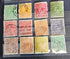 A collection of various Australian postage stamps from different eras.