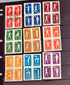 Rare-PRC-1952-Gymnastic-Stamps-Peking-Postmark