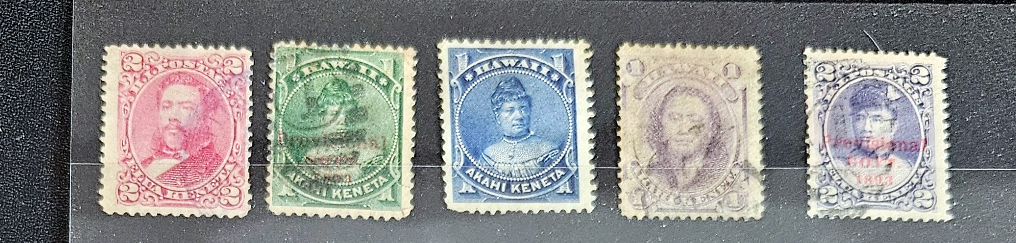 Vintage Hawaii stamps