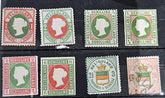 Vintage heligoland stamps