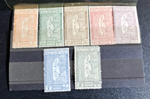 OLTRE GIUBA JUBALAND Vintage Stamp Collections