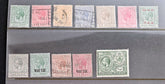 vintage Bahama stamps featuring King George V