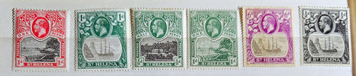  British Commonwealth vintage St Helena stamps