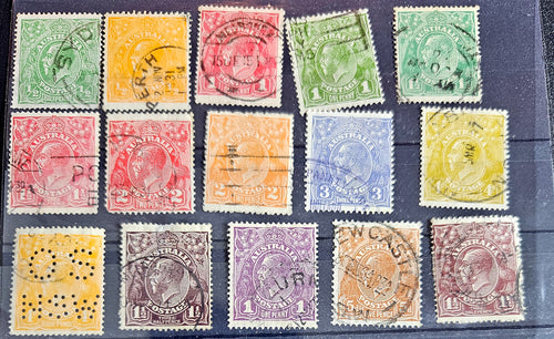 Australia stamps - Beautiful Vintage to Modern all different