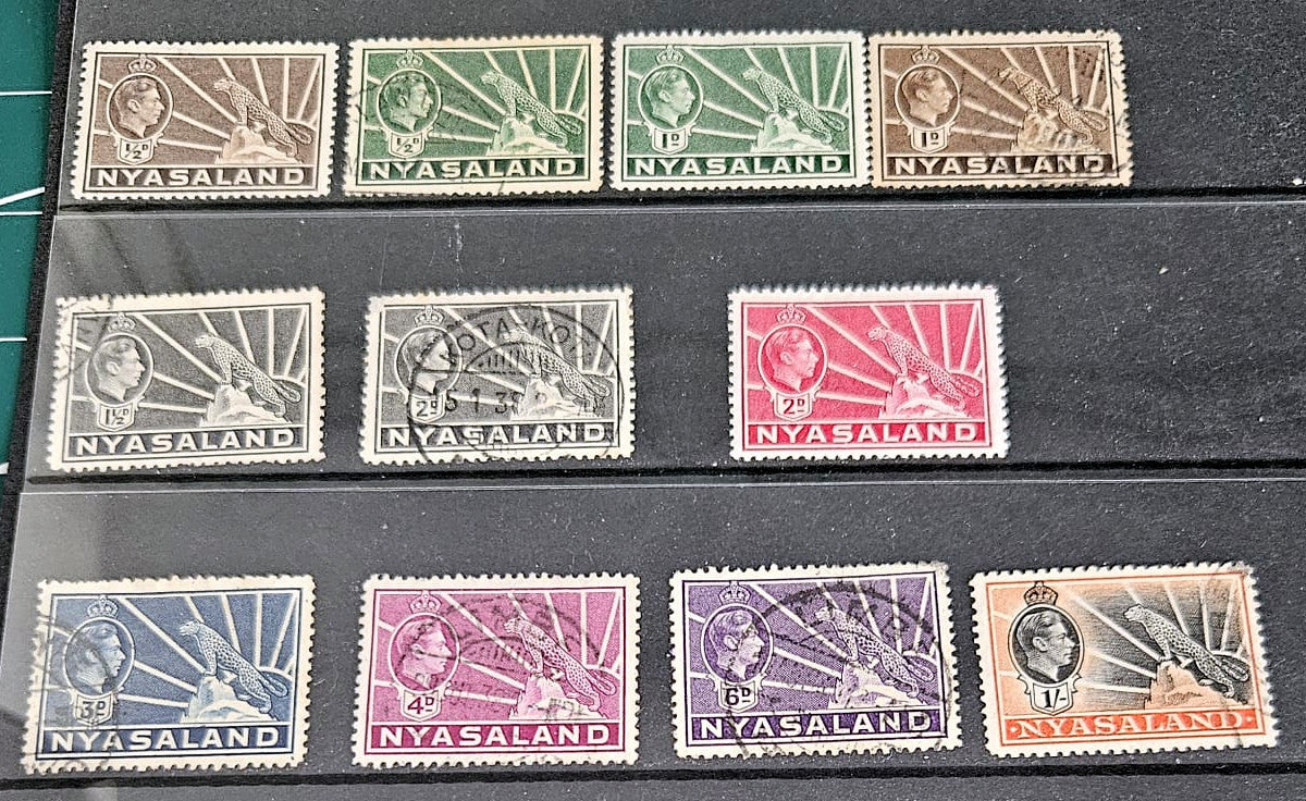 Nyasaland Vintage Stamps