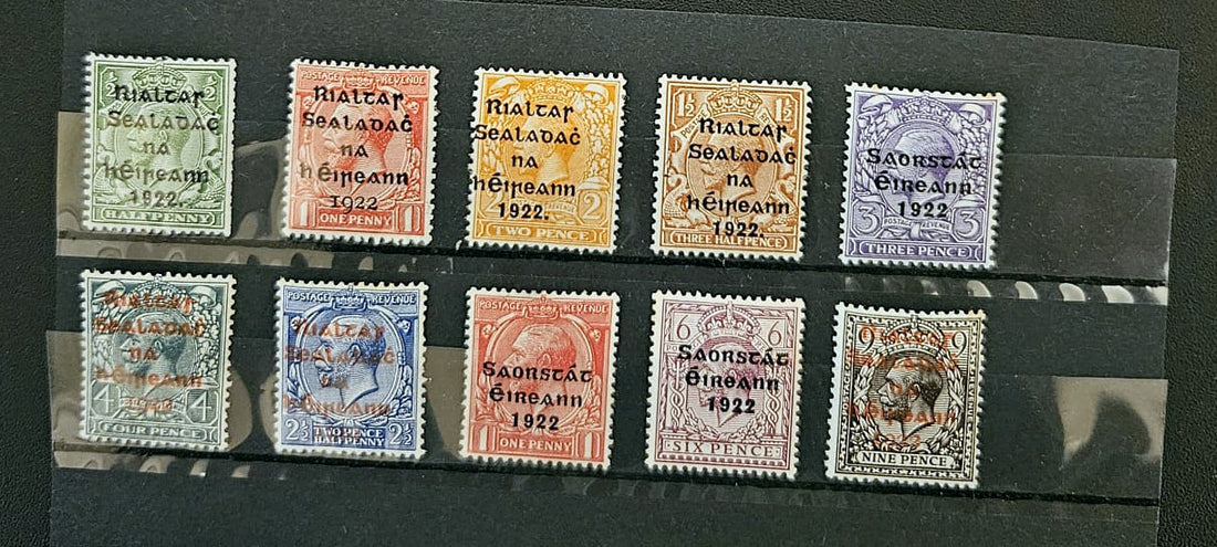 Vintage Ireland stamps
