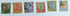 original British Raj era postage stamps featuring King George V