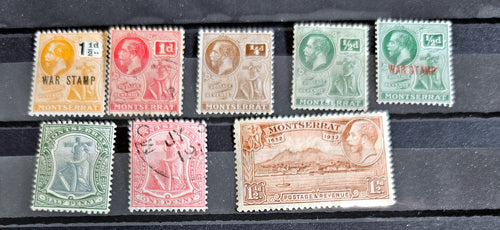 Montserrat vintage stamps