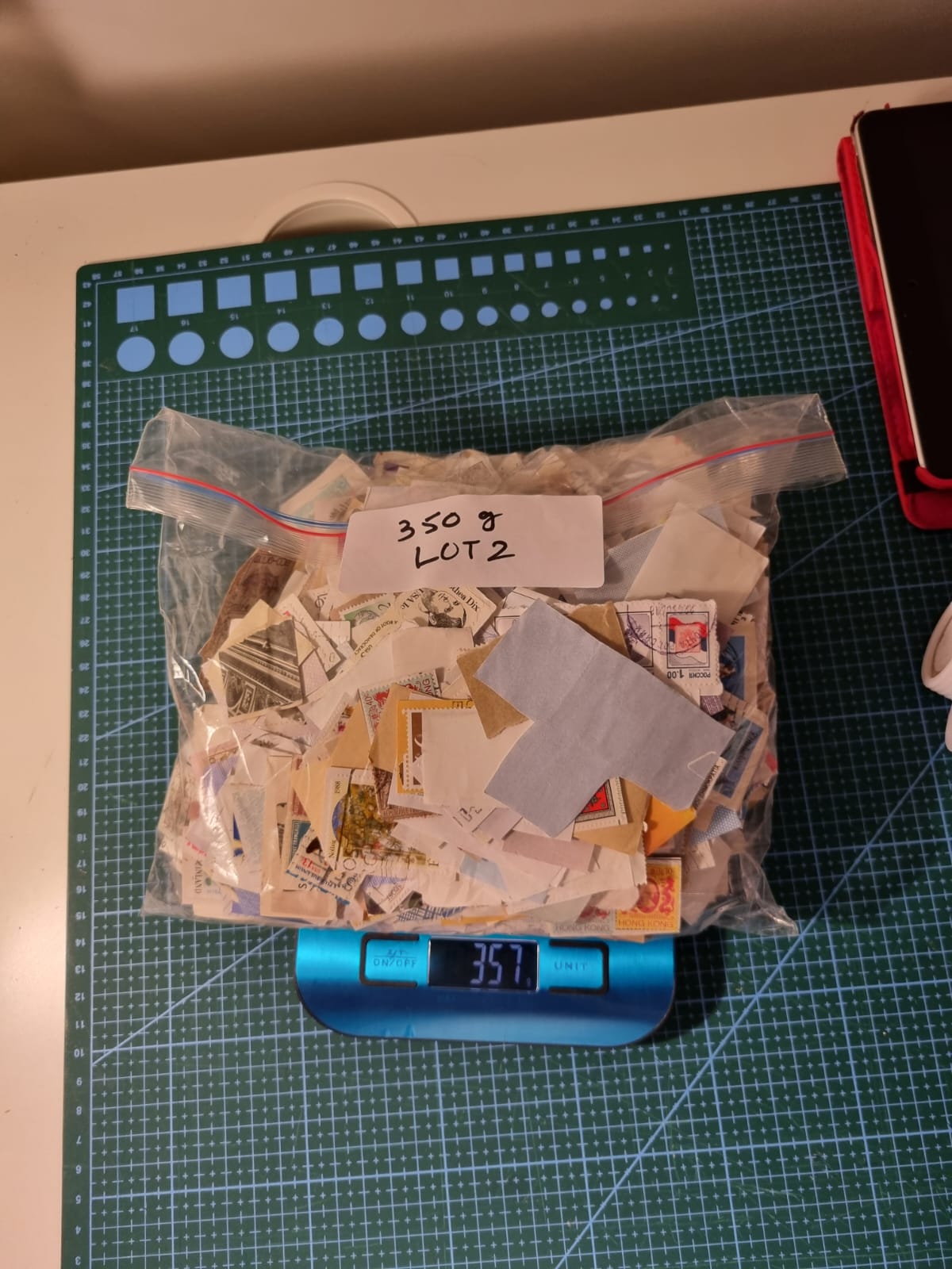 Kiloware stamps