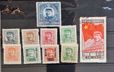 Vintage Mao stamps from China