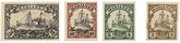 Vintage German colonies stamps
