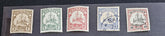 Vintage German colonial stamps