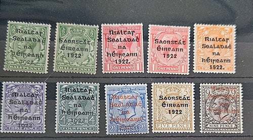 Vintage Ireland stamps