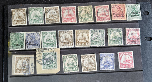 German Colonies Vintage stamps set 2