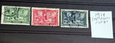 collection of vintage stamps from early Norway