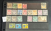 British commonwealth Rhodesia vintage stamps