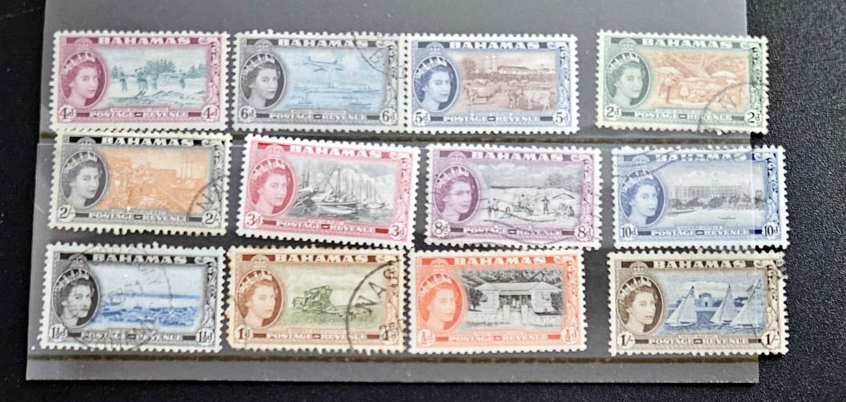 Vintage Bahama stamps