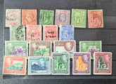 Collection of vintage Queen Victoria stamps from St vincent islands