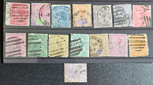 Vintage Australia state stamps