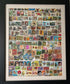 Unique gifts of south asian stamp based art