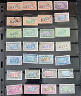 Vintage French colonies stamps