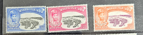 Vintage Brunei stamps