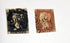 Penny black and penny red original stamps