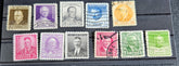 Vintage Canal zone stamps
