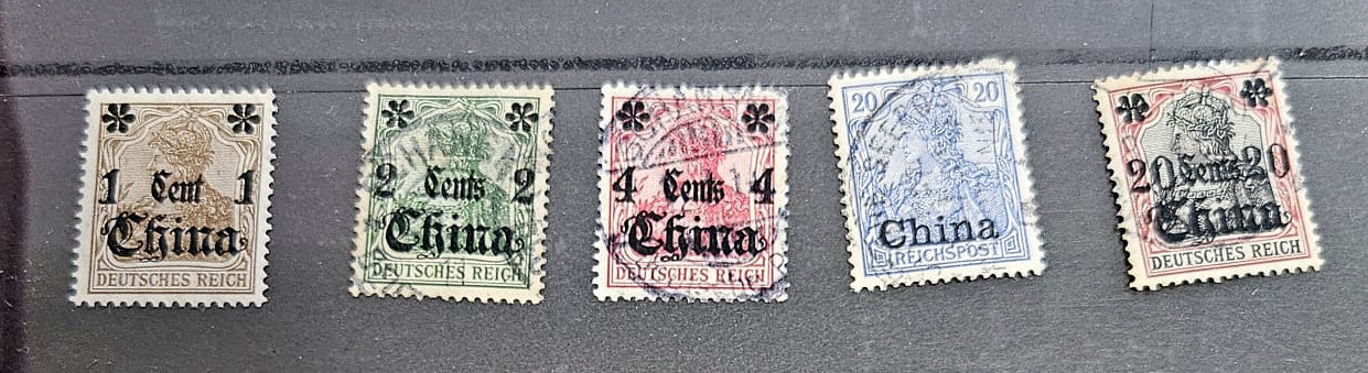 German china vintage stamps