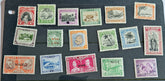Vintage cook islands stamps