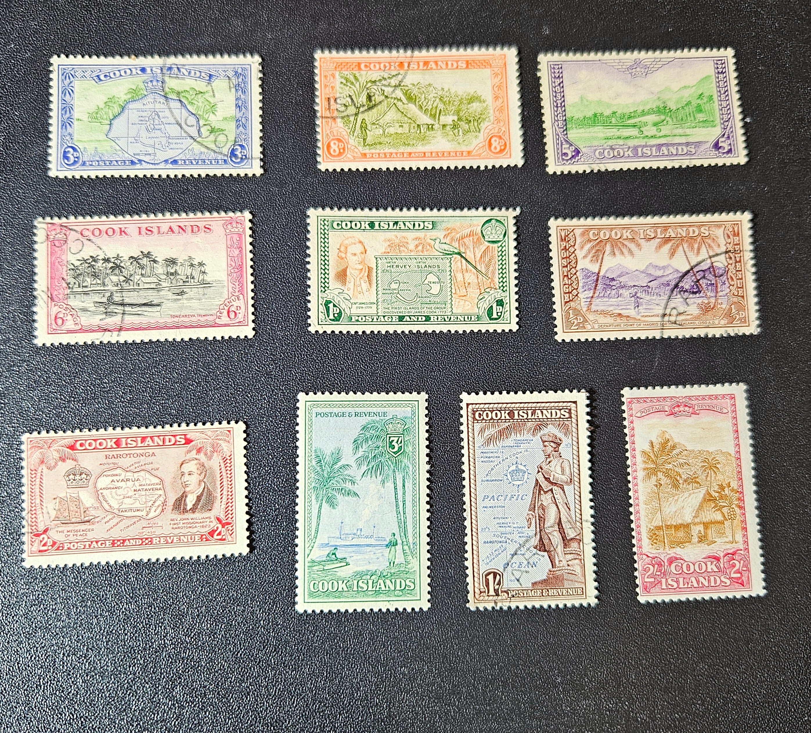 Cook Islands Vintage stamps