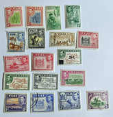 British Commonwealth vintage Fiji stamps
