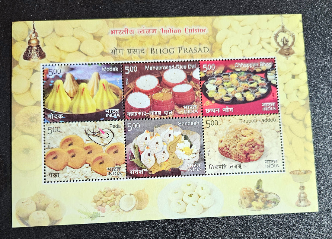 Modern India MNH Stamp Sheetlet Street Food