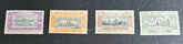 Vintage Hydrabad stamps