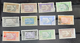 Vintage French colonies stamps
