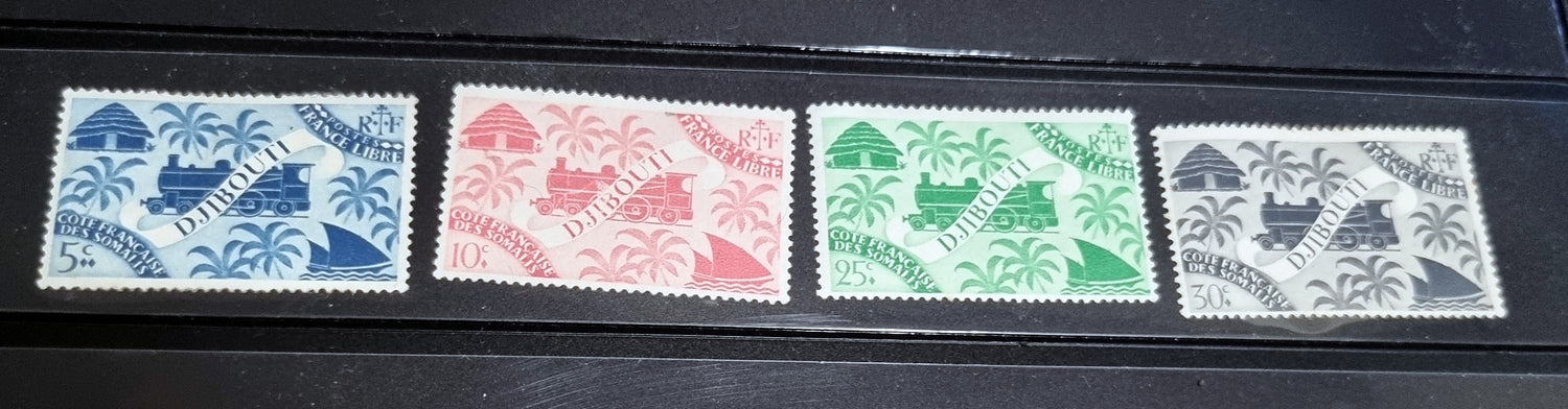 Vintage French Colonies Stamps set 2