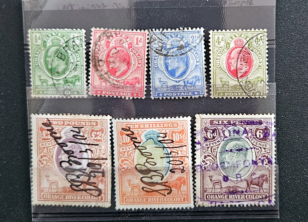 The Orange Free State Vintage stamps