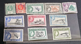 Authentic vintage Gilbert and Ellice Islands postage stamps archive by StampArtefact.