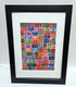 King George VI vintage stamp photo frame 