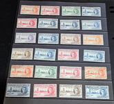 British commonwealth 1946 KG6 issues