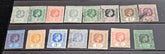 Authentic vintage Leeward Islands postage stamps archive featuring various royal eras by StampArtefact.
