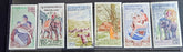 Vintage Laos stamps