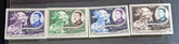 Vintage Laos stamps
