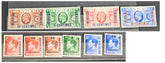 Morocco Agencies overprinted on GB stamps